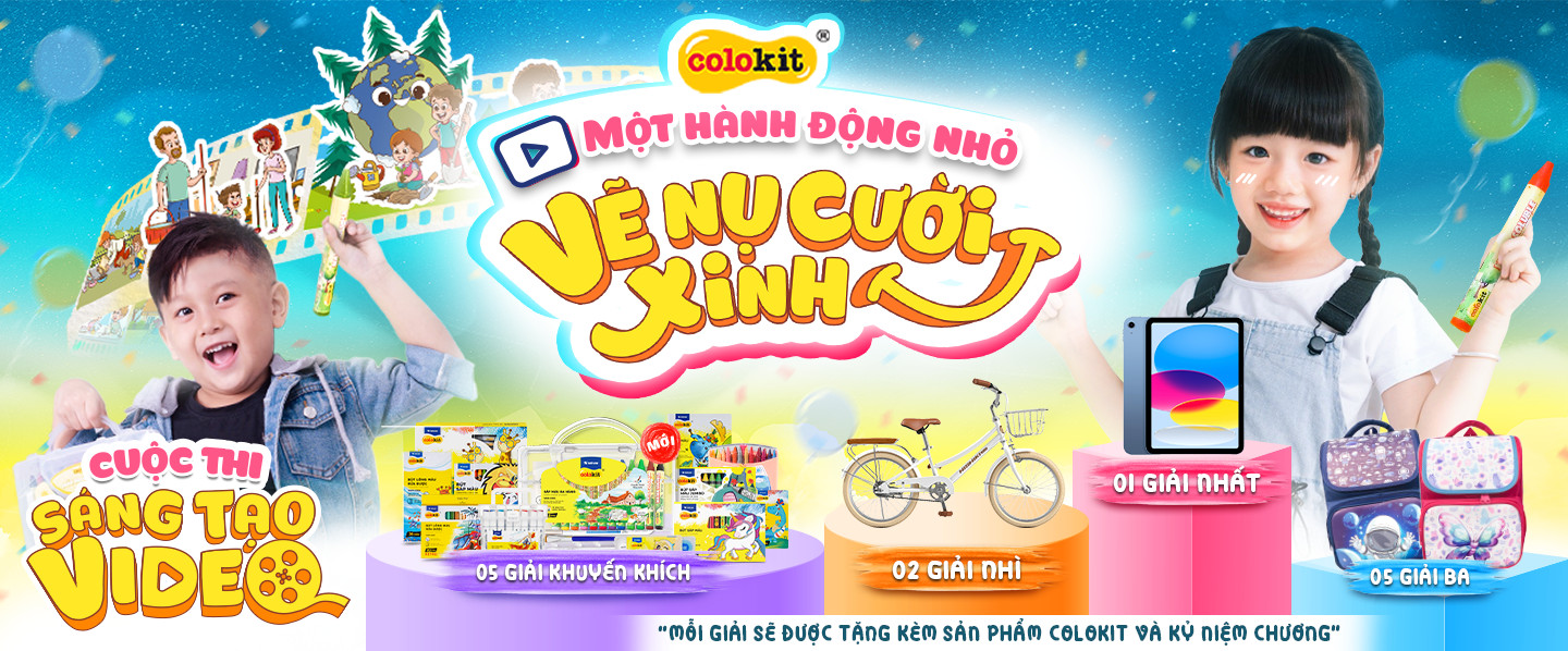 CUỘC THI SÁNG TẠO VIDEO NHÃN HÀNG COLOKIT